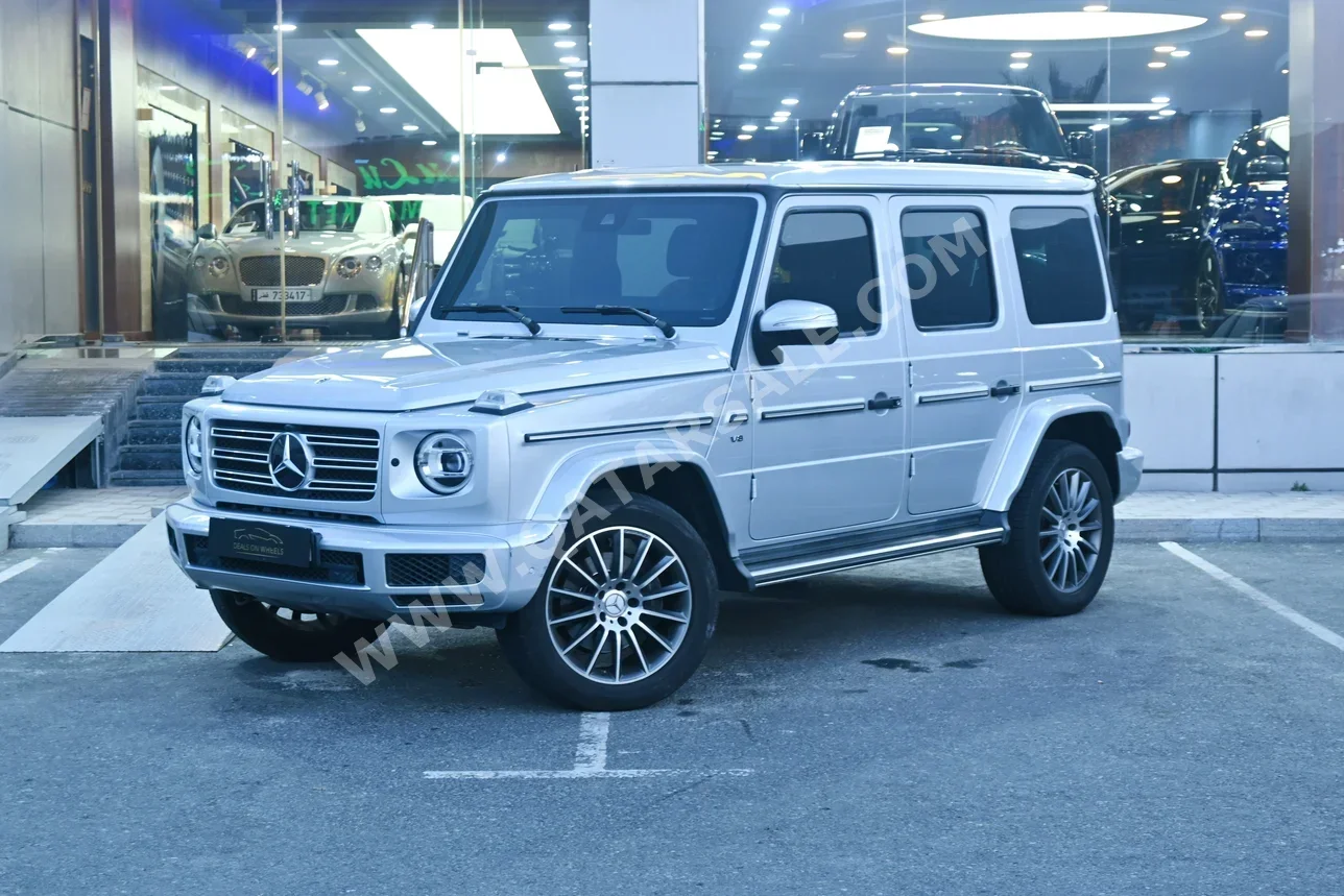 Mercedes-Benz  G-Class  500  2019  Automatic  71,500 Km  8 Cylinder  Four Wheel Drive (4WD)  SUV  Silver