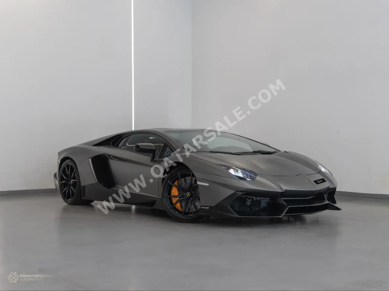  Lamborghini  Aventador  50th Anniversary  2014  Automatic  32,000 Km  12 Cylinder  All Wheel Drive (AWD)  Coupe / Sport  Gray  With Warranty