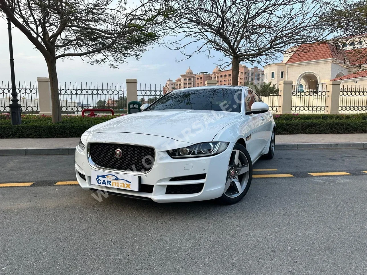 Jaguar  XE  Prestige  2019  Automatic  56,000 Km  4 Cylinder  Rear Wheel Drive (RWD)  Sedan  White  With Warranty