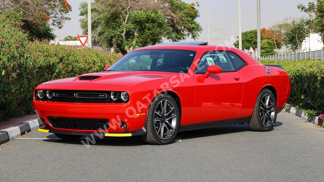 Dodge  Challenger  GT  2023  Automatic  0 Km  6 Cylinder  Rear Wheel Drive (RWD)  Coupe / Sport  Red  With Warranty