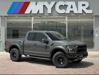 Ford  Raptor  2018  Automatic  89٬000 Km  6 Cylinder  Four Wheel Drive (4WD)  Pick Up  Gray
