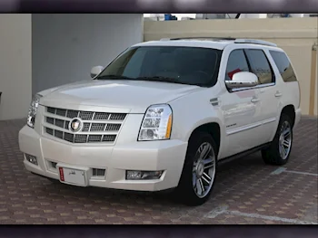 Cadillac  Escalade  Sport  2012  Automatic  86,000 Km  8 Cylinder  Four Wheel Drive (4WD)  SUV  Pearl  With Warranty