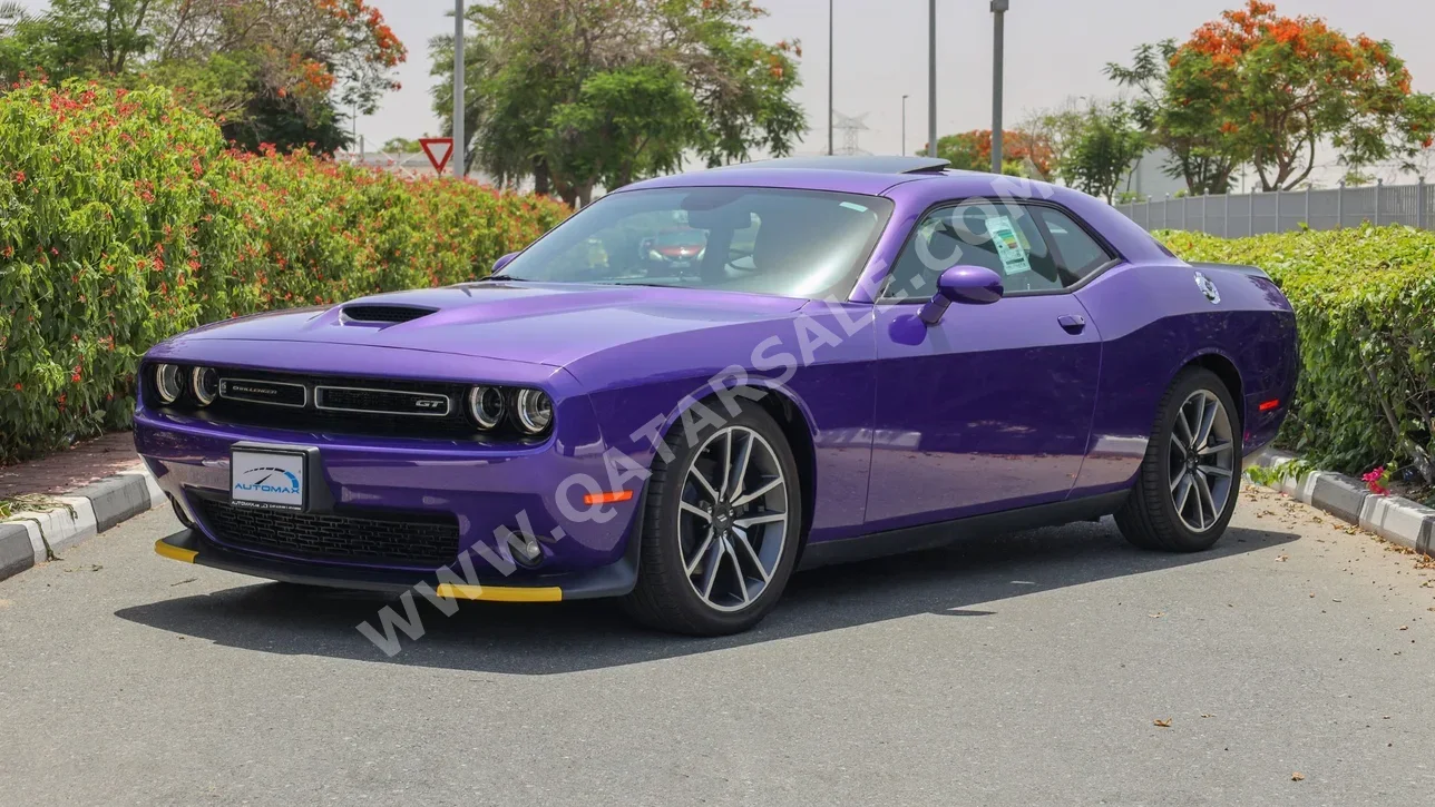 Dodge  Challenger  GT  2023  Automatic  0 Km  6 Cylinder  Rear Wheel Drive (RWD)  Coupe / Sport  Purple  With Warranty