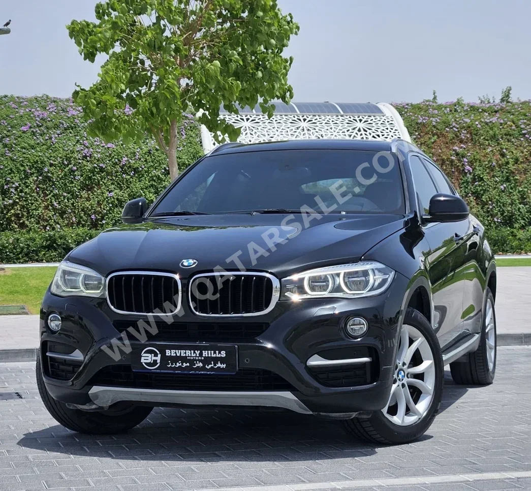 BMW  X-Series  X6  2017  Automatic  73,650 Km  6 Cylinder  Four Wheel Drive (4WD)  SUV  Black