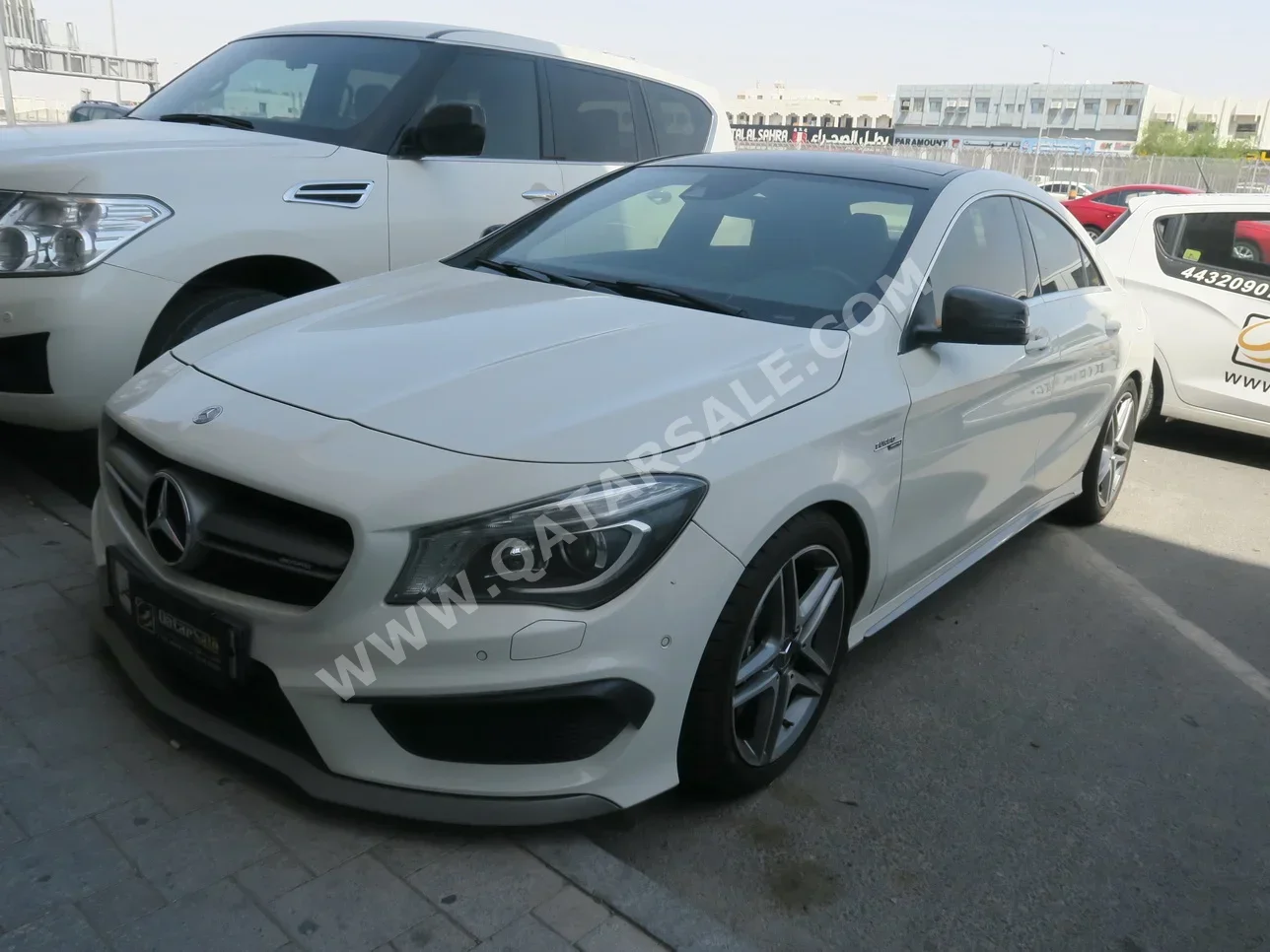 Mercedes-Benz  CLA  45 AMG  2015  Automatic  126,000 Km  4 Cylinder  Rear Wheel Drive (RWD)  Sedan  White