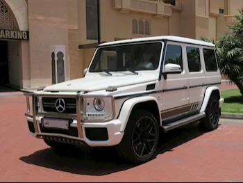  Mercedes-Benz  G-Class  63 AMG  2016  Automatic  125,000 Km  8 Cylinder  Four Wheel Drive (4WD)  SUV  White  With Warranty