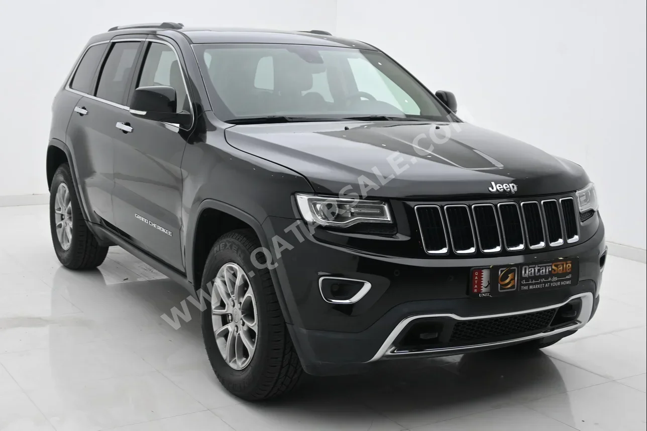 Jeep  Grand Cherokee  Limited  2016  Automatic  117,000 Km  6 Cylinder  Four Wheel Drive (4WD)  SUV  Black