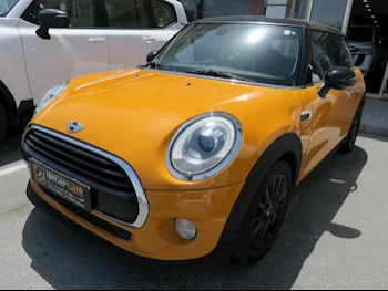  Mini  Cooper  2018  Automatic  75,000 Km  4 Cylinder  Front Wheel Drive (FWD)  Hatchback  Orange  With Warranty