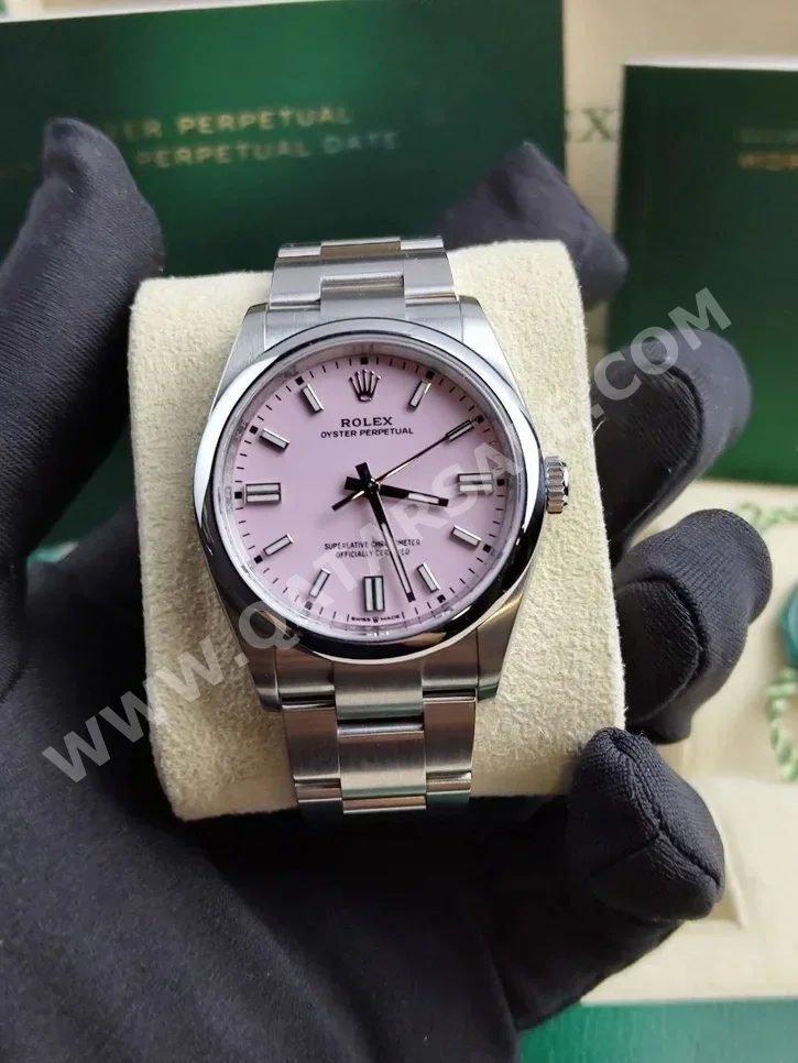 Watches - Rolex  - Analogue Watches  - Pink  - Women Watches