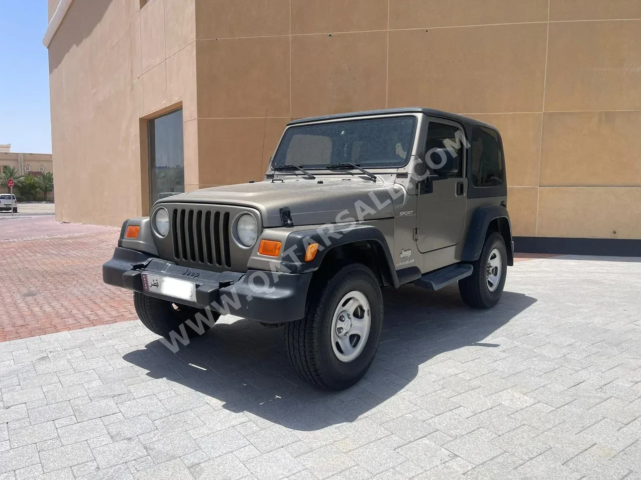 Jeep  Wrangler  Sport  2003  Manual  289,000 Km  6 Cylinder  Four Wheel Drive (4WD)  SUV  Olive Green