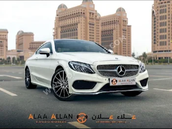 Mercedes-Benz  C-Class  350  2017  Automatic  183,000 Km  4 Cylinder  Rear Wheel Drive (RWD)  Coupe / Sport  White