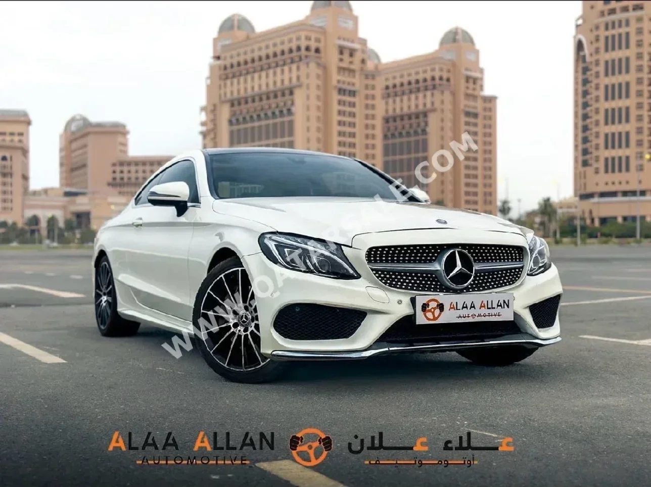 Mercedes-Benz  C-Class  350  2017  Automatic  183,000 Km  4 Cylinder  Rear Wheel Drive (RWD)  Coupe / Sport  White