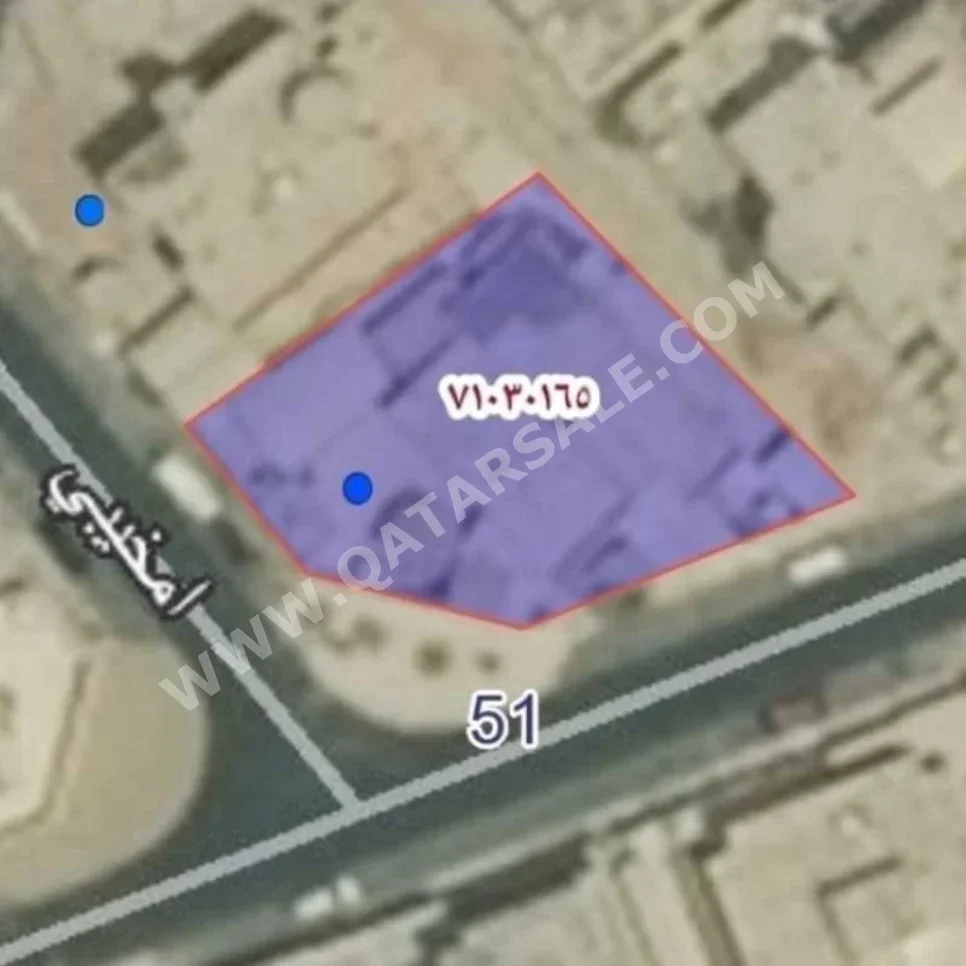اراضي للبيع في الريان  - ازغوى  -المساحة 861 متر مربع