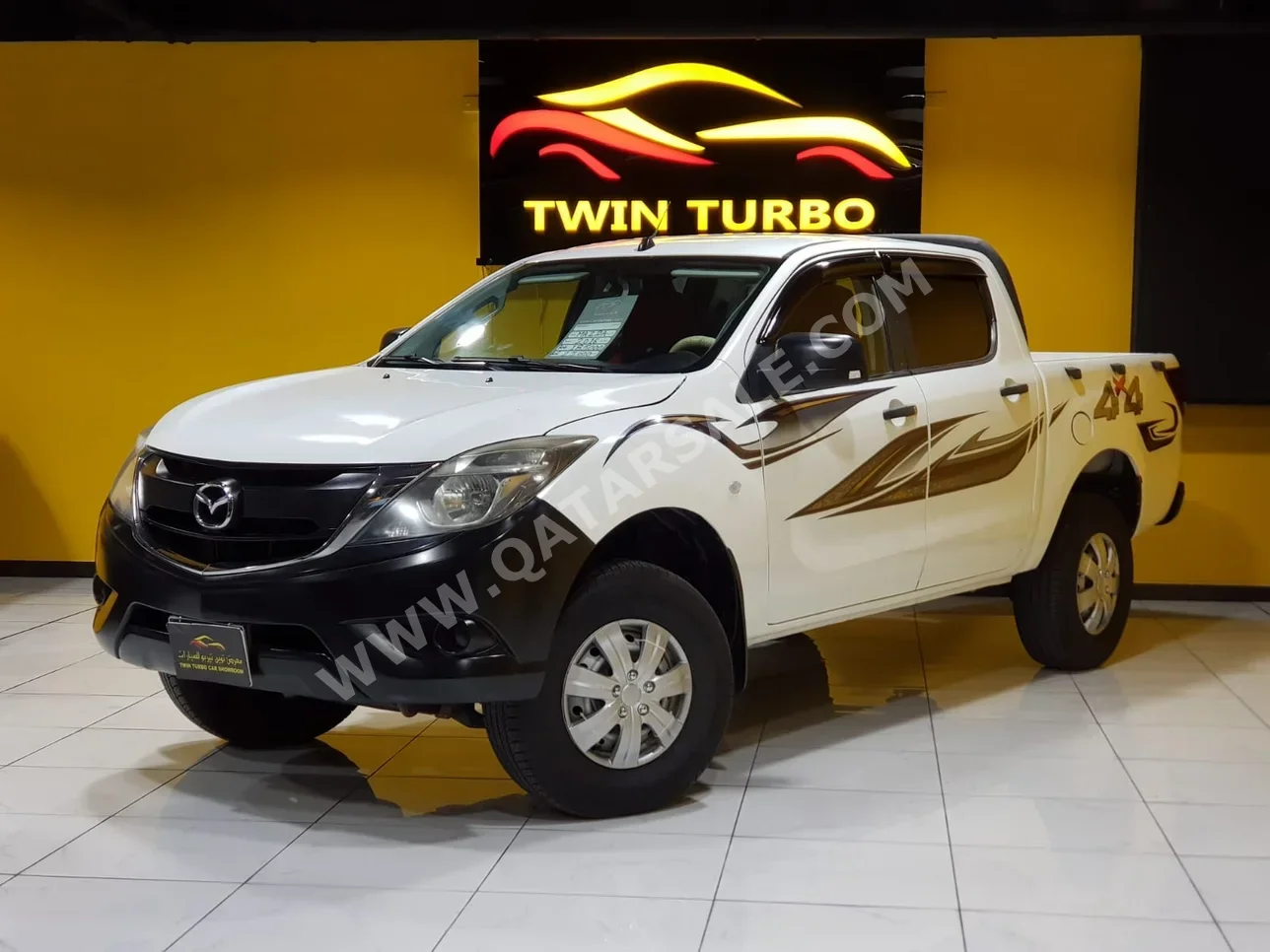 Mazda  BT-50  2016  Manual  185,000 Km  4 Cylinder  Front Wheel Drive (FWD)  Pick Up  White