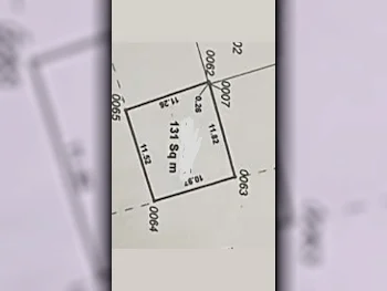 اراضي للبيع في الدوحة  - المنصورة  -المساحة 131 متر مربع