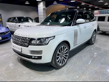 Land Rover  Range Rover  Vogue  Autobiography  2015  Automatic  92,000 Km  8 Cylinder  Four Wheel Drive (4WD)  SUV  White