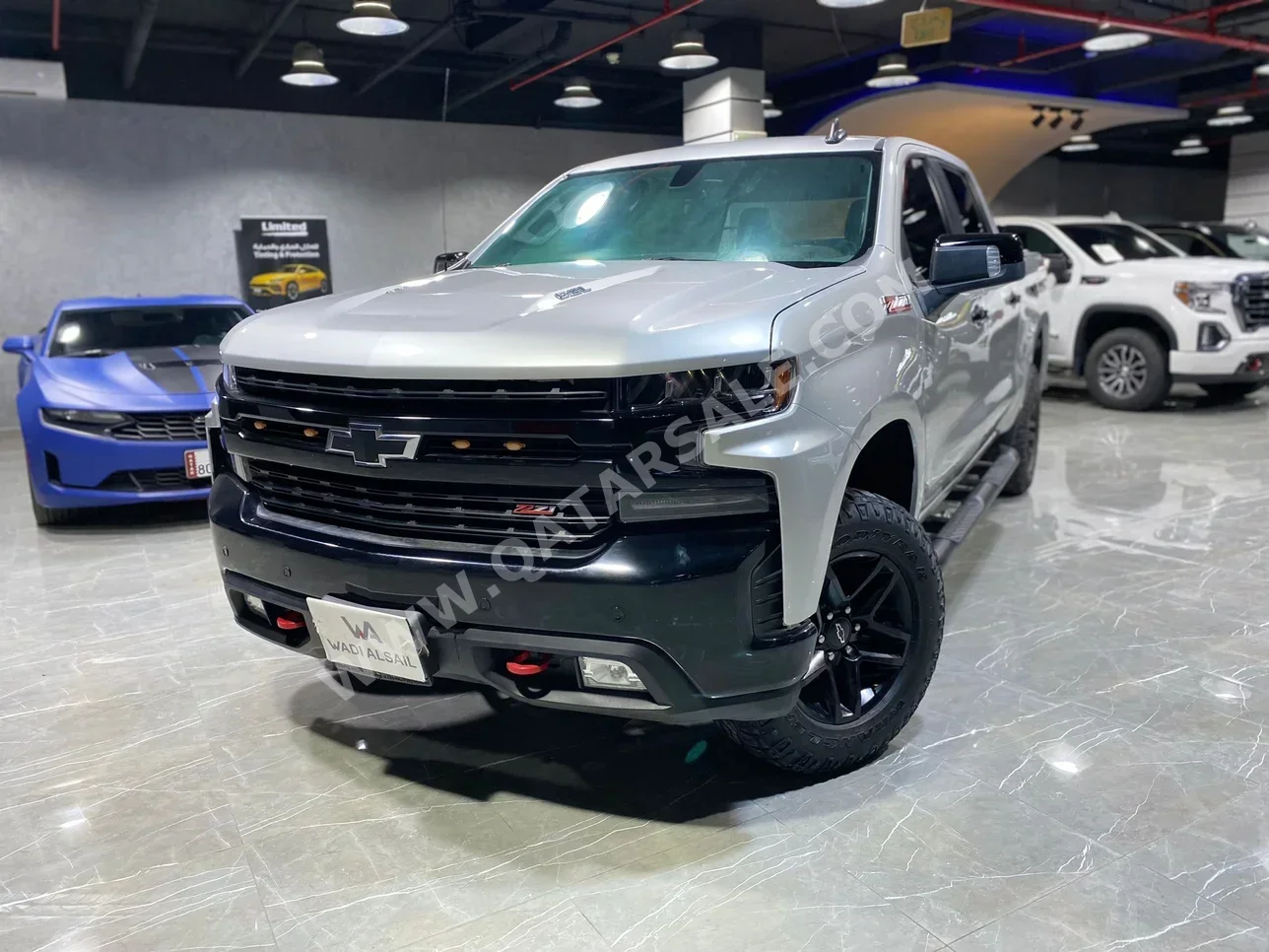 Chevrolet  Silverado  Trail Boss  2022  Automatic  25,000 Km  8 Cylinder  Four Wheel Drive (4WD)  Pick Up  Silver  With Warranty