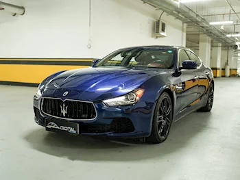 Maserati  Ghibli  2014  Automatic  68,000 Km  6 Cylinder  Rear Wheel Drive (RWD)  Sedan  Blue