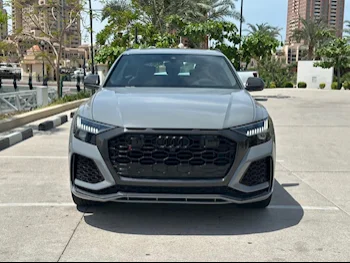 Audi  Q8  RS  2022  Automatic  36,000 Km  8 Cylinder  Four Wheel Drive (4WD)  SUV  Gray