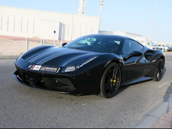 Ferrari  488  GTB  2017  Automatic  7,000 Km  8 Cylinder  Front Wheel Drive (FWD)  Coupe / Sport  Black  With Warranty