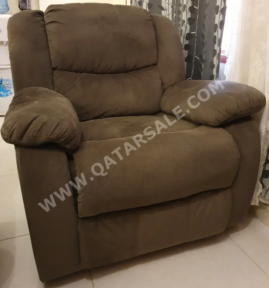 Sofas, Couches & Chairs Armchair  - Fabric  - Brown
