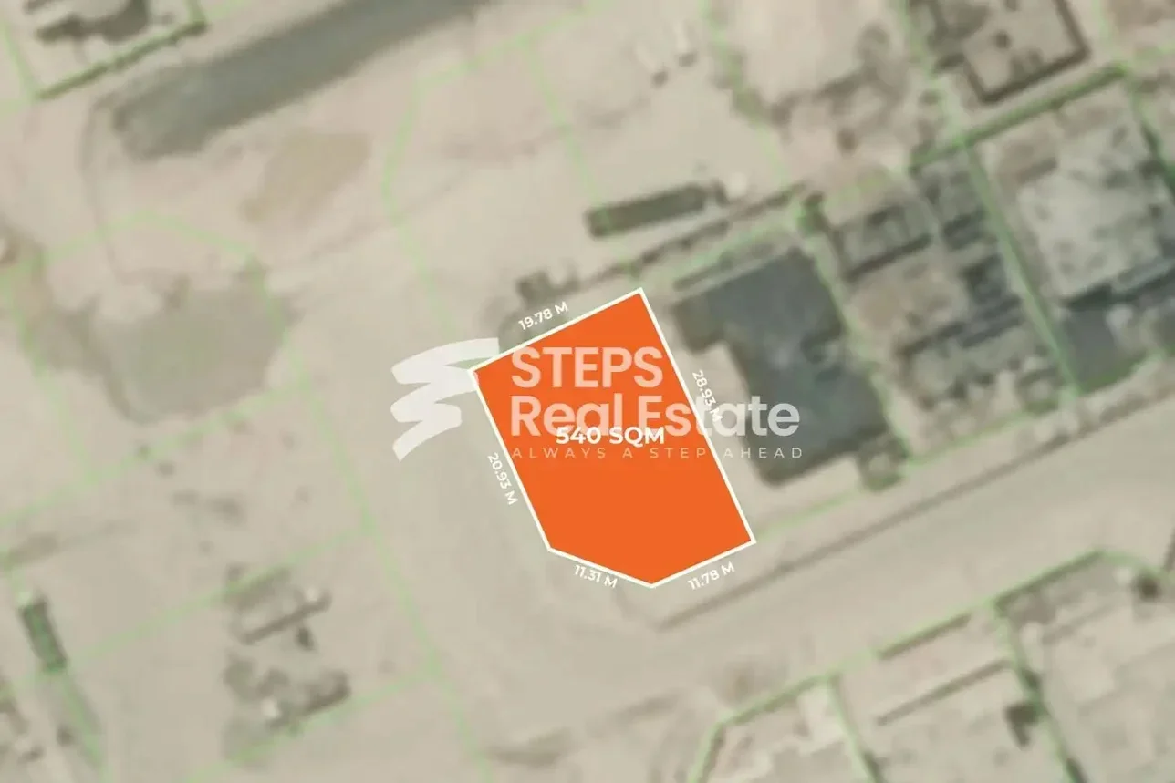 Lands For Sale in Al Daayen  - Al Khisah  -Area Size 540 Square Meter