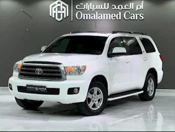 Toyota  Sequoia  SR5  2010  Automatic  278,000 Km  8 Cylinder  Four Wheel Drive (4WD)  SUV  White