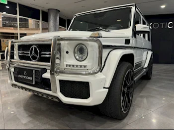 Mercedes-Benz  G-Class  63 AMG  2016  Automatic  120,000 Km  8 Cylinder  Four Wheel Drive (4WD)  SUV  White