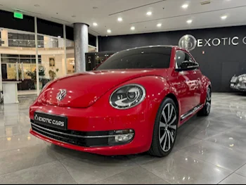 Volkswagen  Beetle  2016  Automatic  56,000 Km  4 Cylinder  Rear Wheel Drive (RWD)  Hatchback  Red