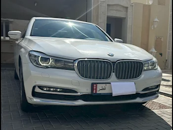 BMW  7-Series  730 Li  2018  Automatic  126,000 Km  6 Cylinder  Rear Wheel Drive (RWD)  Sedan  White  With Warranty