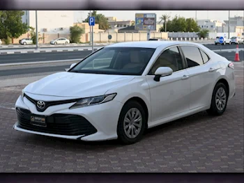 Toyota  Camry  LE  2018  Automatic  126,000 Km  4 Cylinder  Front Wheel Drive (FWD)  Sedan  White