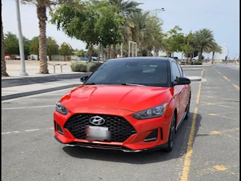 Hyundai  Veloster  Turbo  2019  Manual  95,000 Km  4 Cylinder  Front Wheel Drive (FWD)  Hatchback  Red