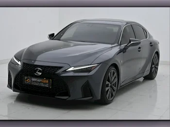 Lexus  IS  350 F  2023  Automatic  18,000 Km  6 Cylinder  Rear Wheel Drive (RWD)  Sedan  Dark Gray  With Warranty