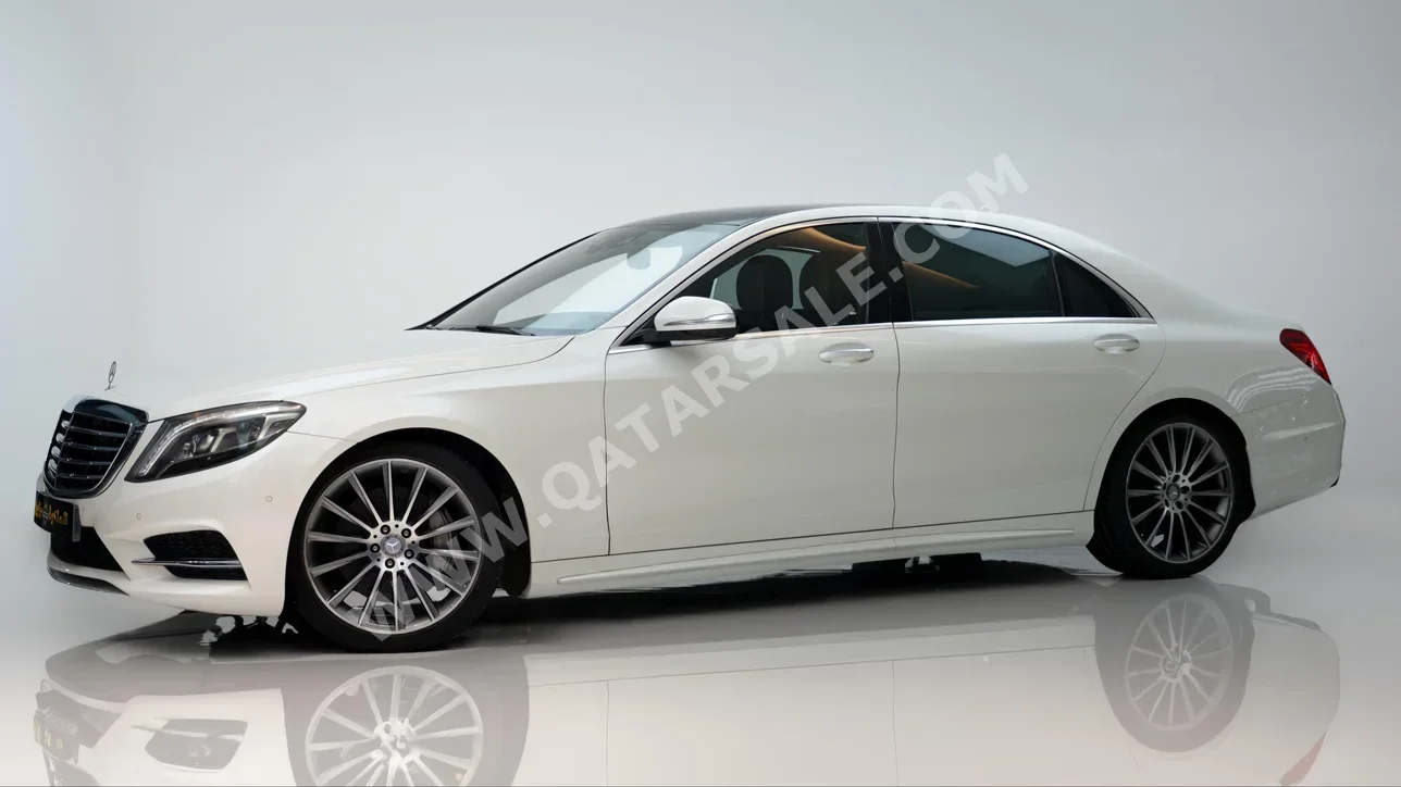Mercedes-Benz  S-Class  400  2015  Automatic  67٬000 Km  6 Cylinder  Rear Wheel Drive (RWD)  Sedan  White