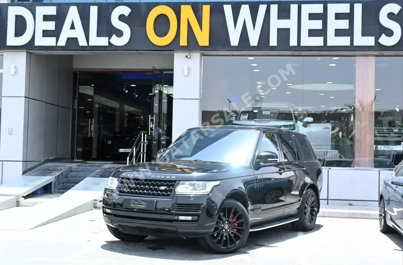 Land Rover  Range Rover  Vogue Autobiography SV  2013  Automatic  153,900 Km  8 Cylinder  Four Wheel Drive (4WD)  SUV  Black