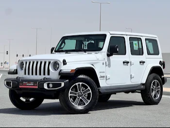 Jeep  Wrangler  Sahara  2023  Automatic  0 Km  6 Cylinder  Four Wheel Drive (4WD)  SUV  White