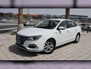 MG  5  2024  Automatic  13 Km  4 Cylinder  Front Wheel Drive (FWD)  Sedan  White  With Warranty