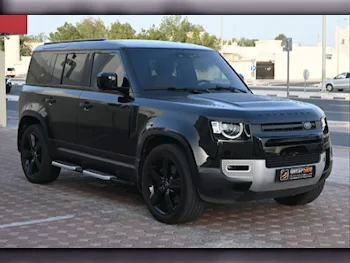 Land Rover  Defender  110 HSE  2023  Automatic  25,000 Km  6 Cylinder  Four Wheel Drive (4WD)  SUV  Black  With Warranty