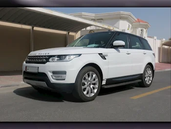 Land Rover  Range Rover  Sport  2014  Automatic  75,000 Km  6 Cylinder  Four Wheel Drive (4WD)  SUV  White