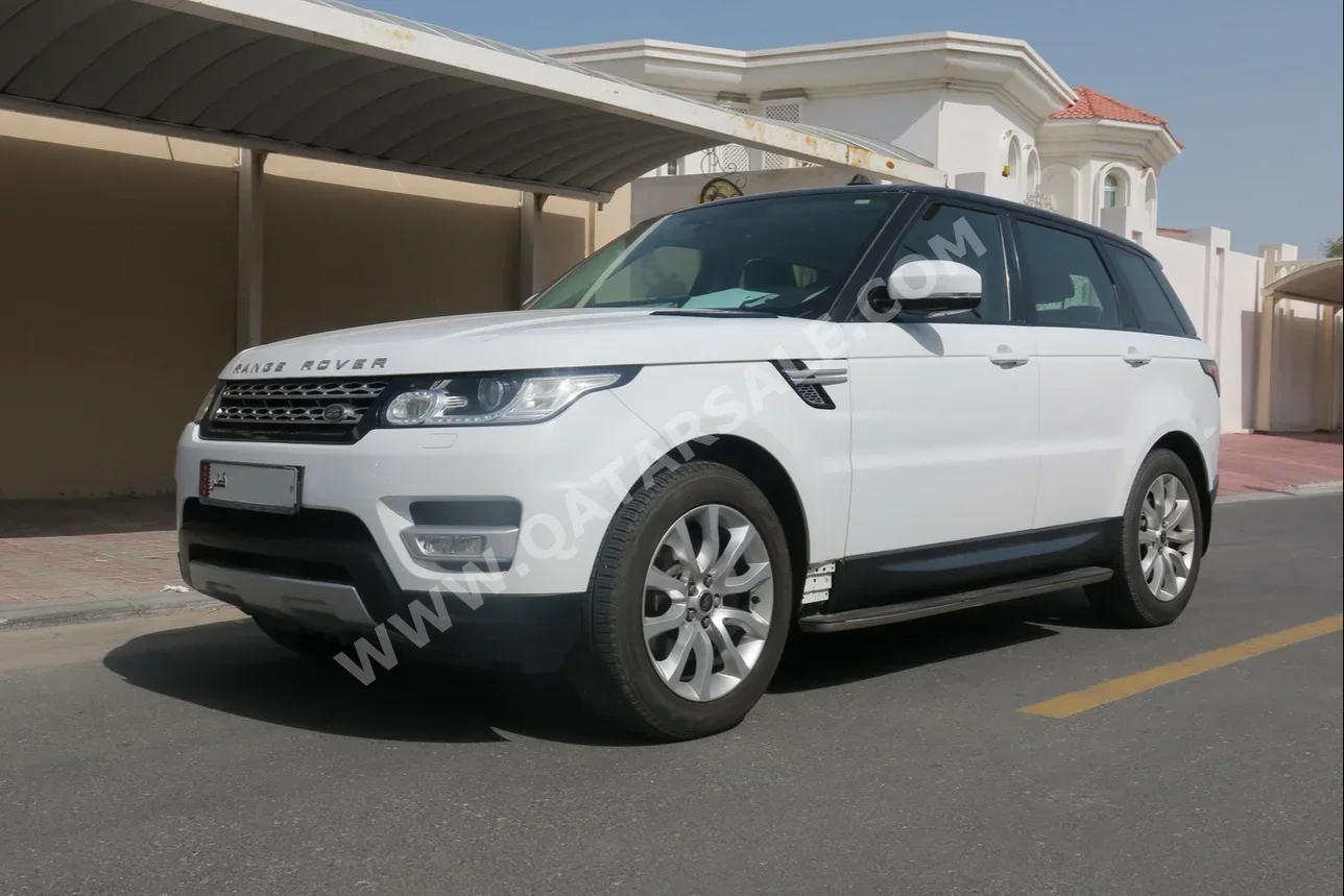Land Rover  Range Rover  Sport  2014  Automatic  75,000 Km  6 Cylinder  Four Wheel Drive (4WD)  SUV  White