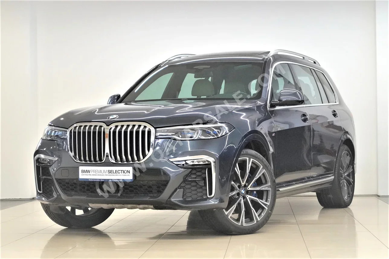 BMW  X-Series  X7  2019  Automatic  65٬400 Km  8 Cylinder  Four Wheel Drive (4WD)  SUV  Gray  With Warranty