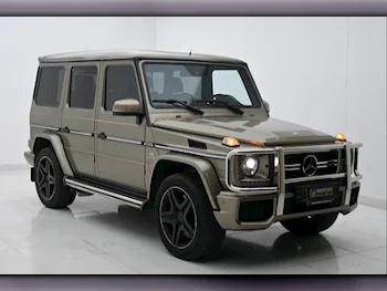 Mercedes-Benz  G-Class  63 AMG  2015  Automatic  87,000 Km  8 Cylinder  Four Wheel Drive (4WD)  SUV  Gold