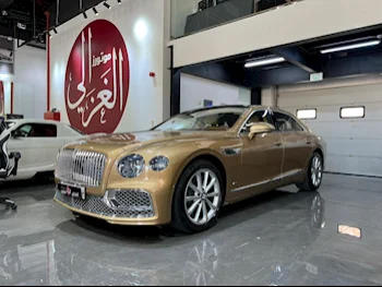  Bentley  Continental  Flying Spur  2022  Automatic  25,000 Km  8 Cylinder  All Wheel Drive (AWD)  Sedan  Gold  With Warranty