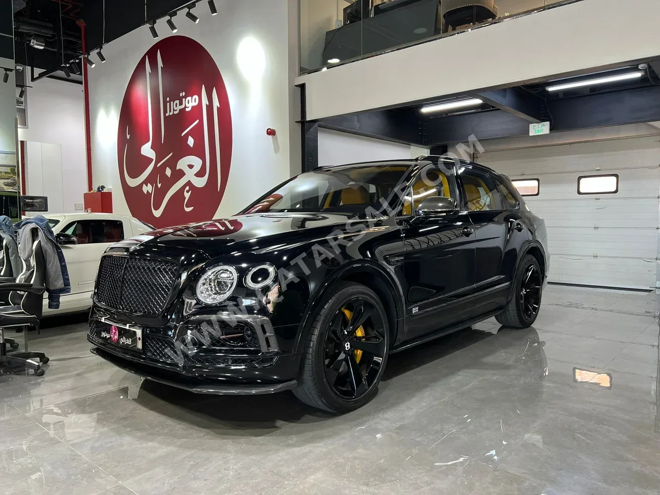 Bentley  Bentayga  2017  Automatic  78,000 Km  12 Cylinder  Four Wheel Drive (4WD)  SUV  Black  With Warranty