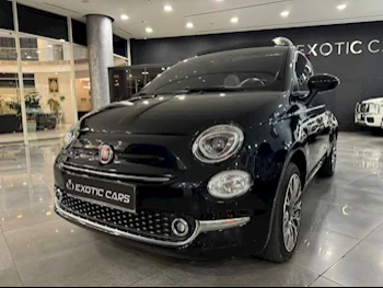 Fiat  500  2023  Automatic  33,000 Km  4 Cylinder  Front Wheel Drive (FWD)  Hatchback  Black  With Warranty