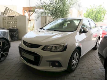 Chevrolet  Aveo  2018  Automatic  75,000 Km  4 Cylinder  Front Wheel Drive (FWD)  Sedan  White