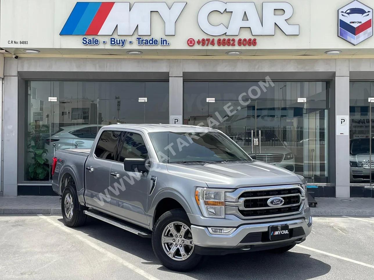 Ford  F  150 XLT  2021  Automatic  65٬000 Km  6 Cylinder  Four Wheel Drive (4WD)  Pick Up  Silver  With Warranty