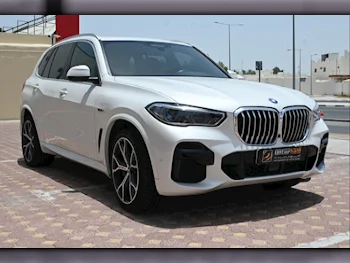 BMW  X-Series  X5  2022  Automatic  22,000 Km  6 Cylinder  Four Wheel Drive (4WD)  SUV  White