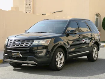 Ford  Explorer  XLT  2017  Automatic  37,676 Km  6 Cylinder  Four Wheel Drive (4WD)  SUV  Black