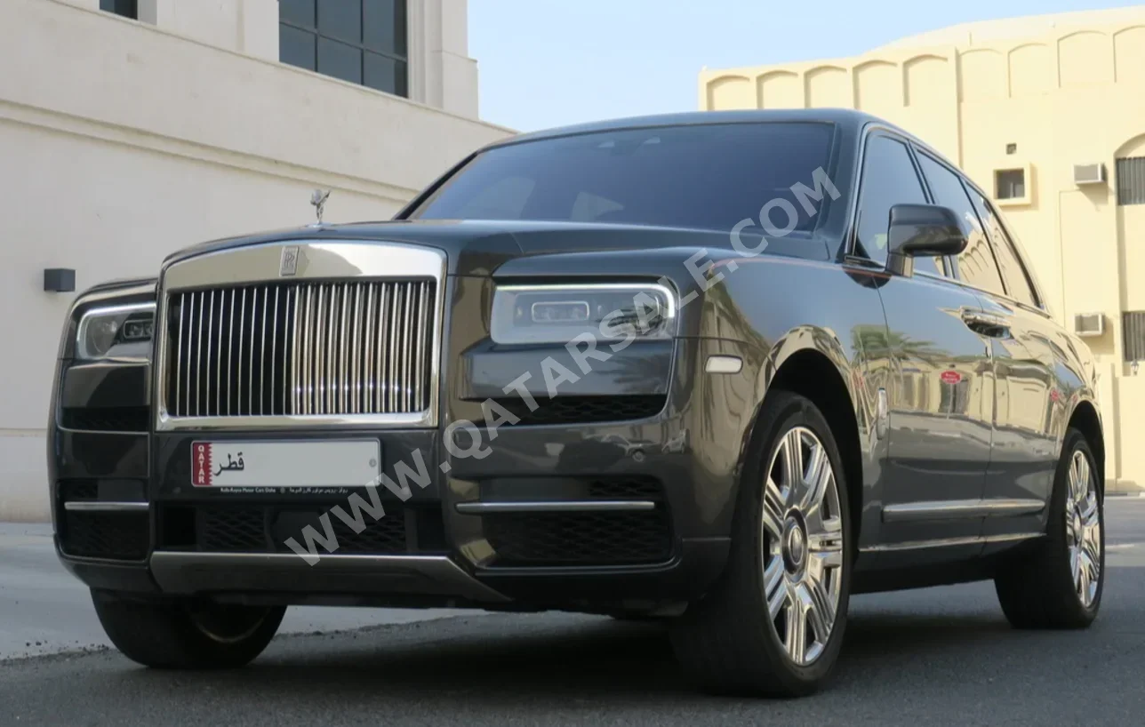  Rolls-Royce  Cullinan  2019  Automatic  61,640 Km  12 Cylinder  Four Wheel Drive (4WD)  SUV  Gray  With Warranty